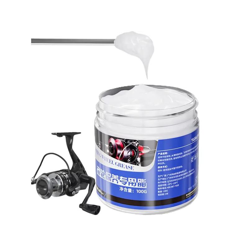 Reel Lubricant - Angelrollen-Schmierstoff-Set, Angelrollen-Schmierfett 100g, Angelrollen-Öl, effektives Zubehör